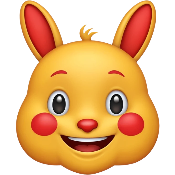 labubu character, cheerful and whimsical, Rednote emoji style emoji
