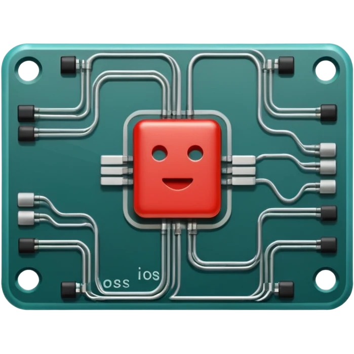 electronic transistor component emoji