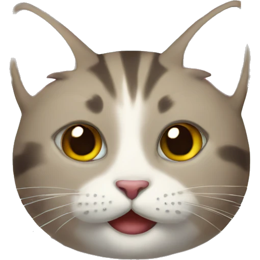 Cat with flower  emoji