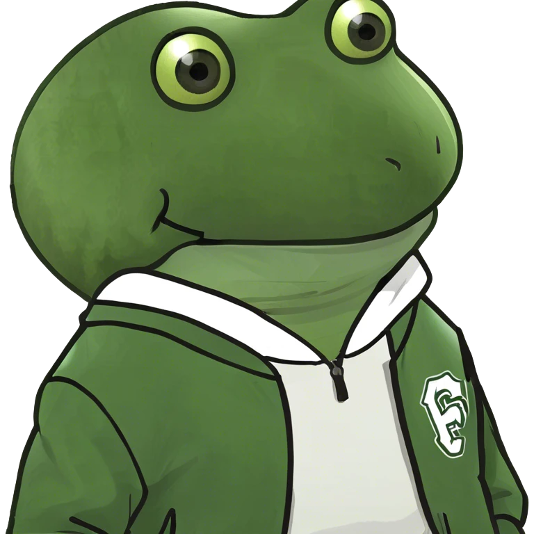 wearing a hvarsity jacket emoji
