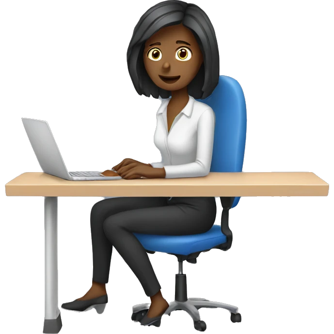 pressure-woman-at-computer emoji