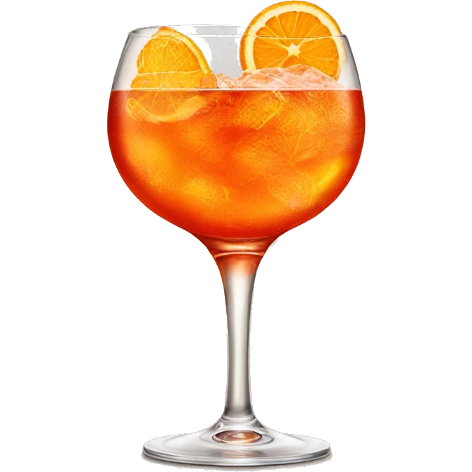Aperol spritz emoji