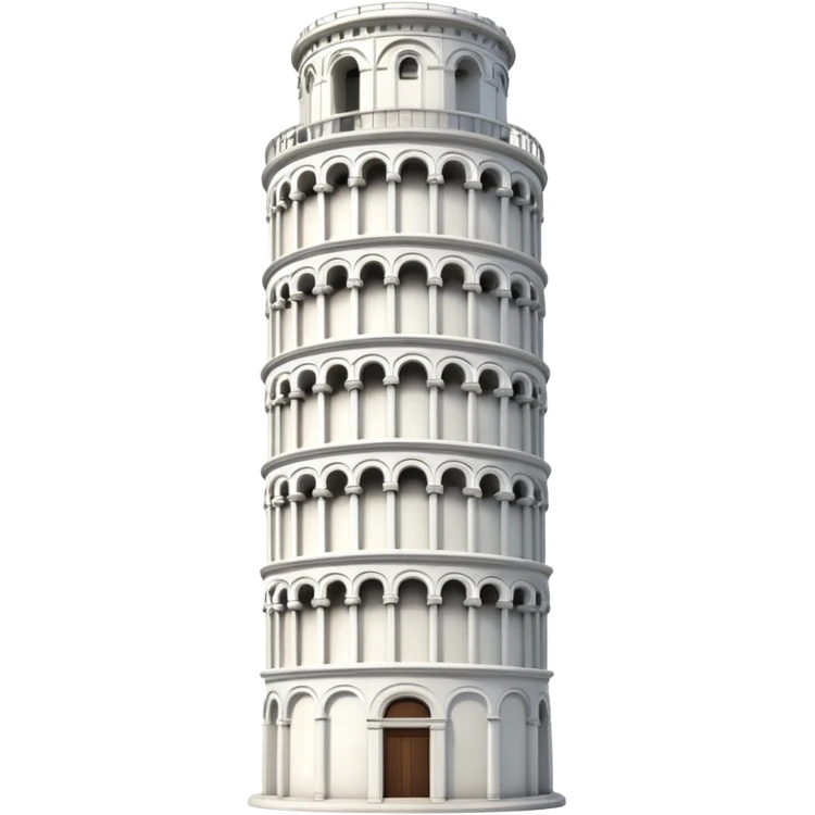 Leaning Tower Pisa emoji