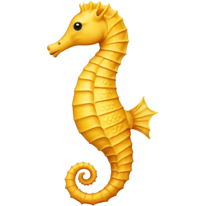  Yellow Sea horse emoji