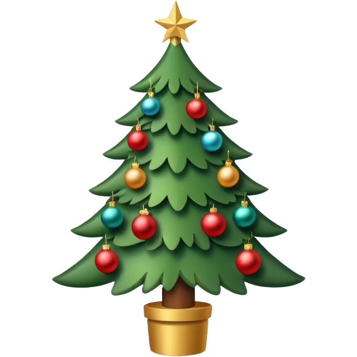 Christmas tree emoji