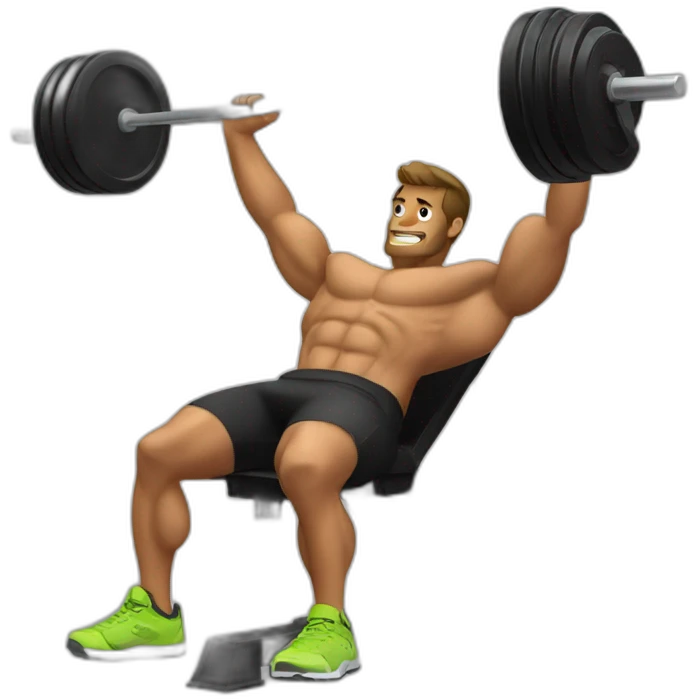 bench press emoji