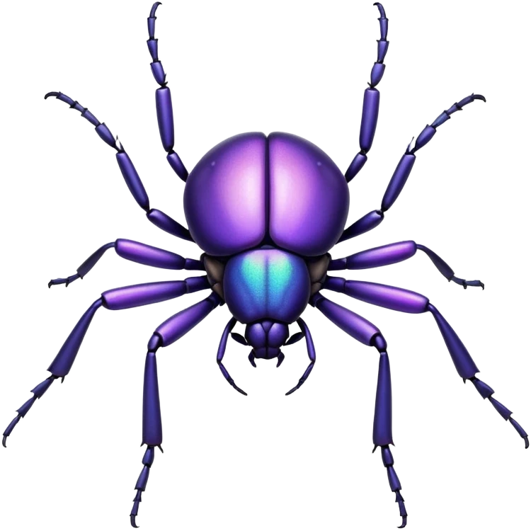 Purple bug emoji
