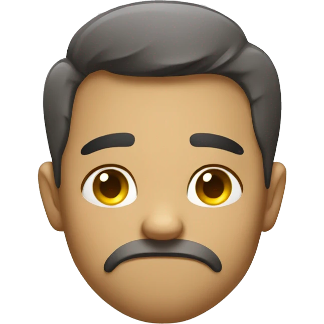 Tired at morning face emoji