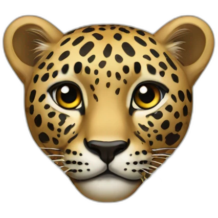 leopard heart emoji