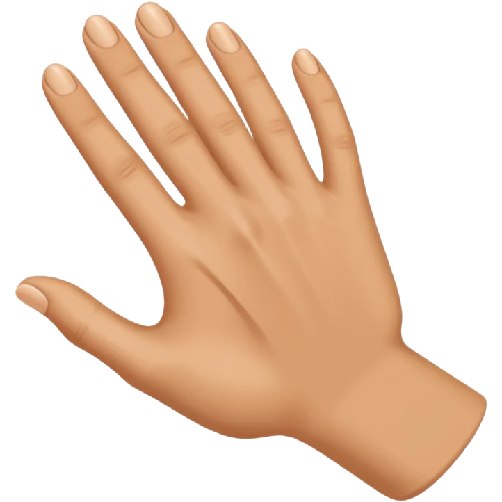 El hareketi çeken el emoji