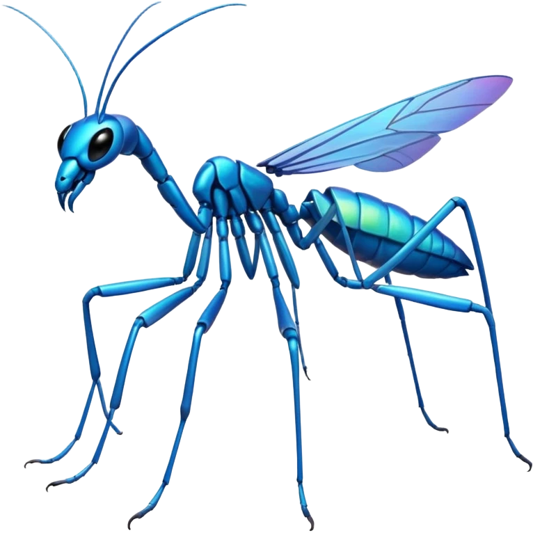 blue mantis emoji