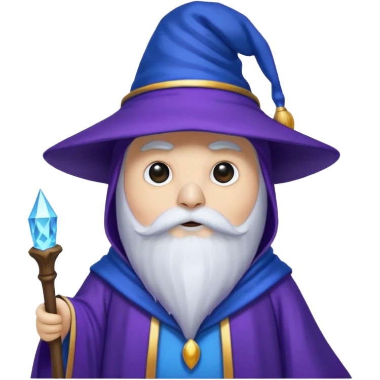 Penguin Wizard emoji