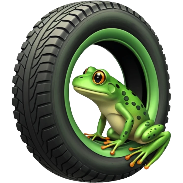 Frog Tire emoji
