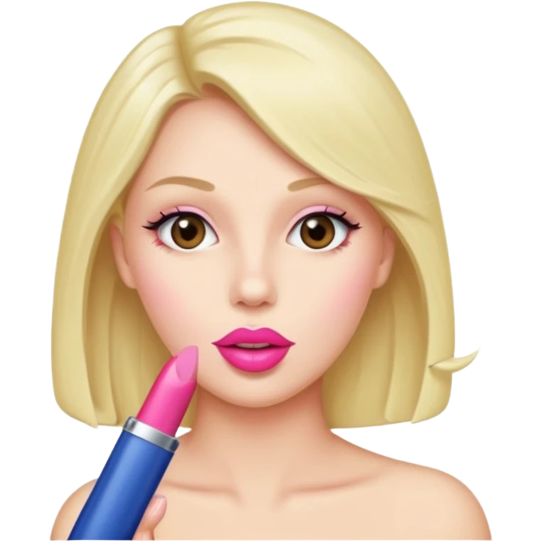 Una mujer chupando una pinga emoji