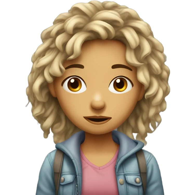 Smelly girl emoji