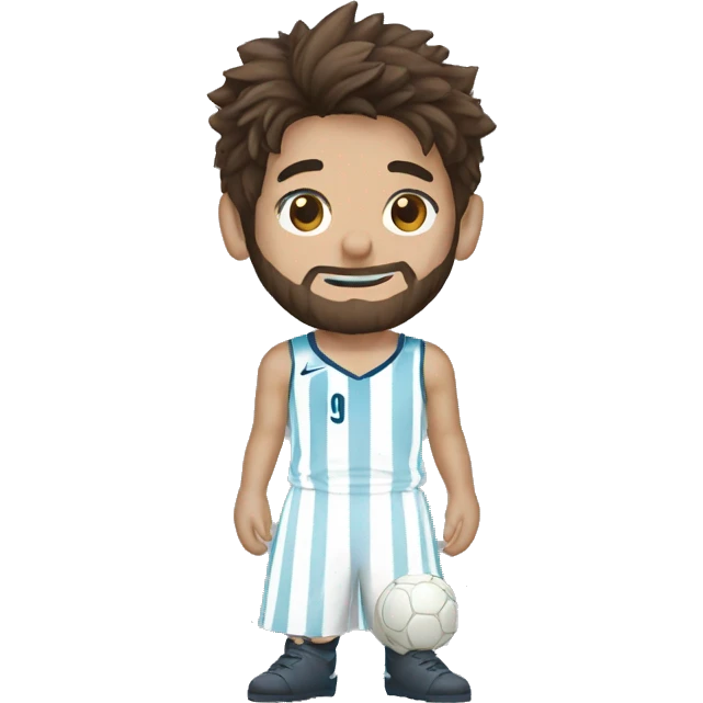  vestido de Messi  emoji