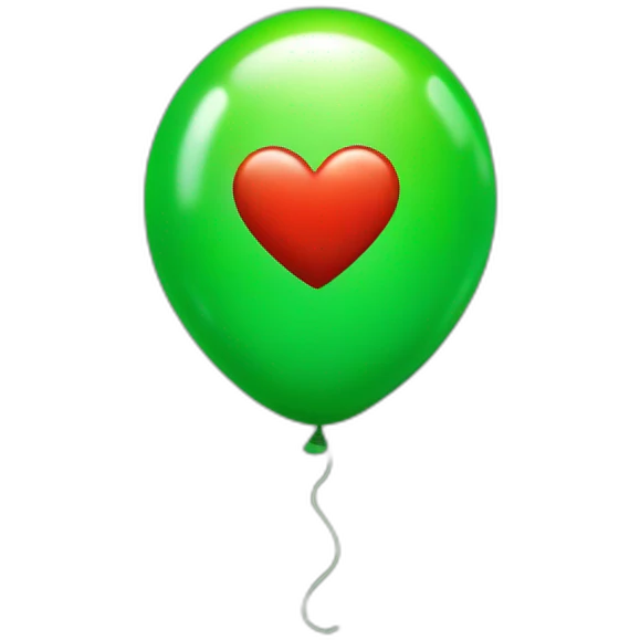 A green check next to a red x. both balloon like format. soft. bubbly emoji