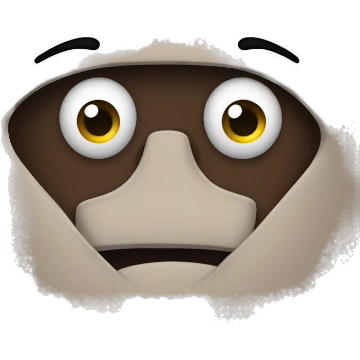 looking sideways at someone crazy emoji