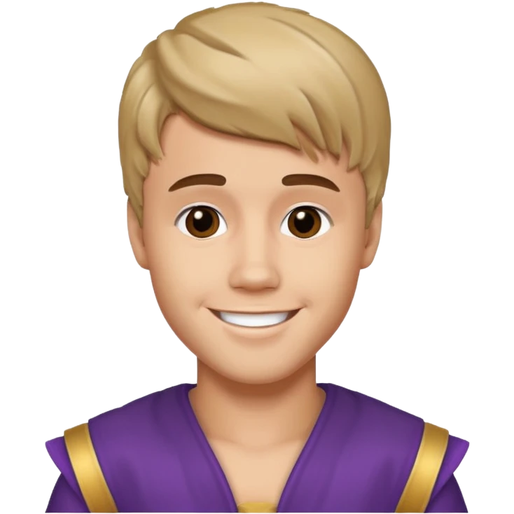 Justin bieber costume  emoji