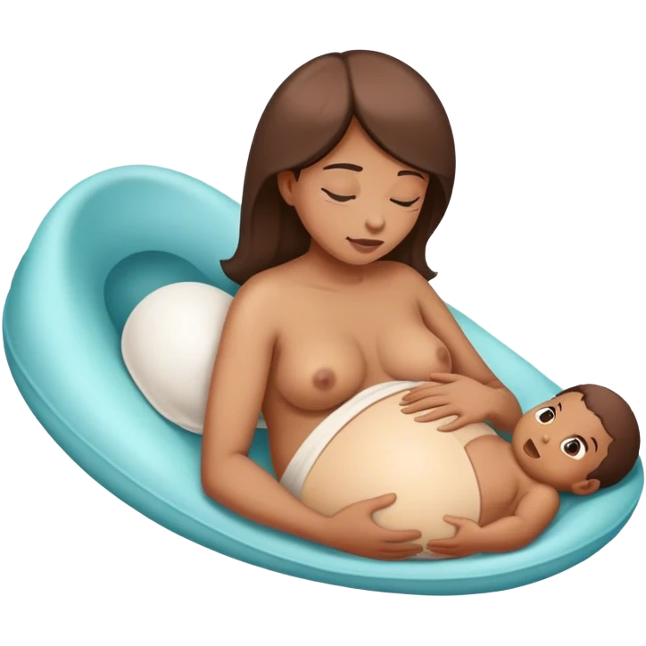 Giving birth emoji