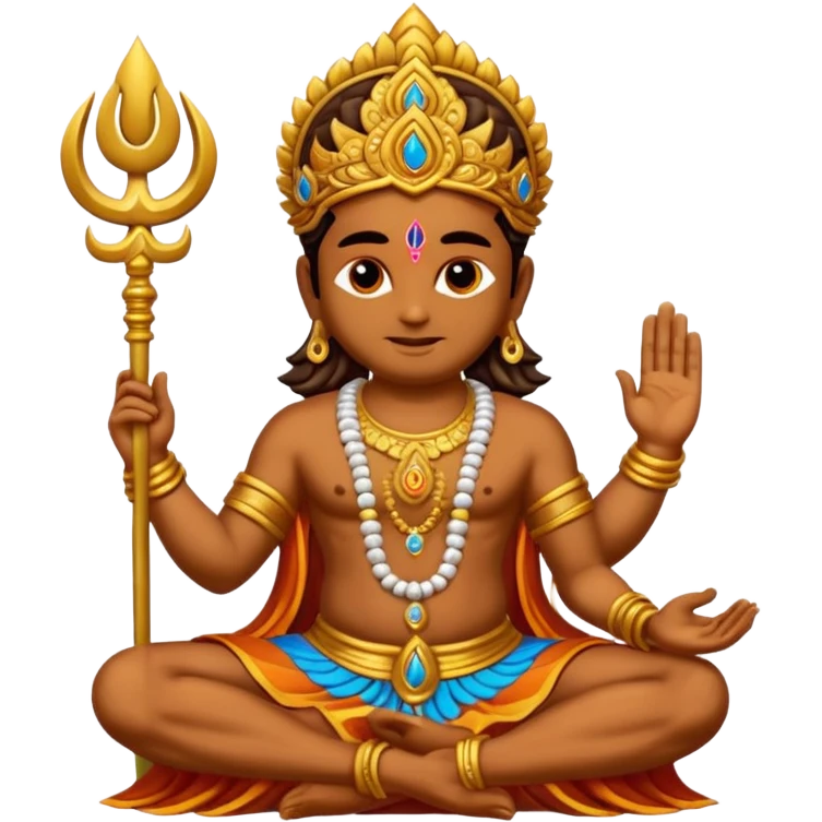Create god murugan om style  emoji