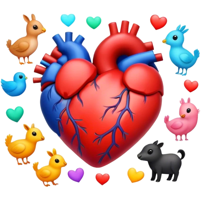 Corazón ❤️ 
Animales 
 emoji