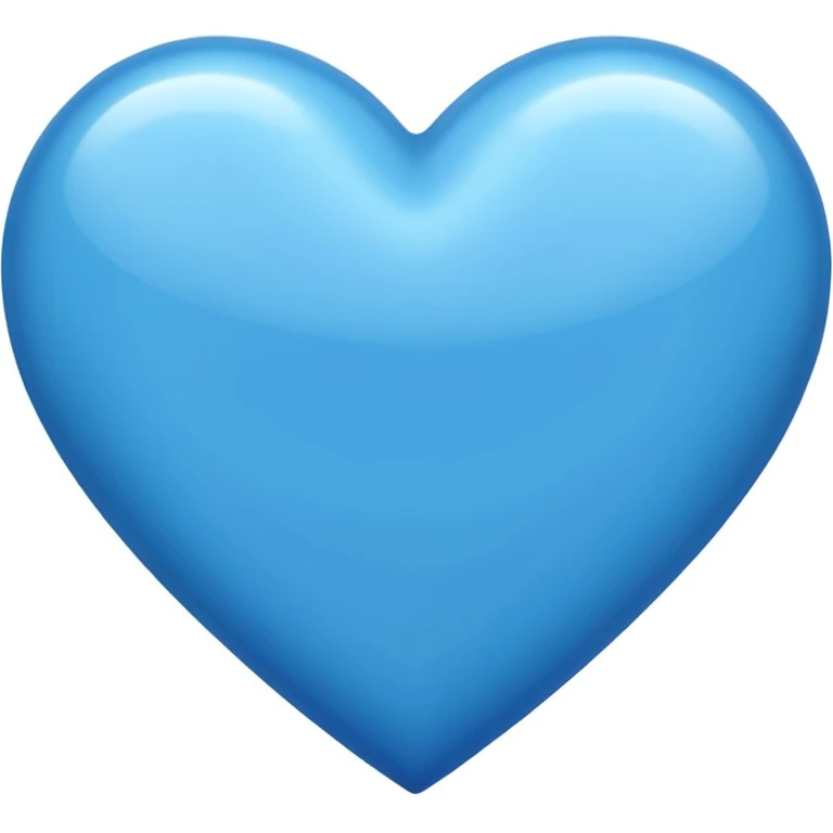 Blue heart emoji