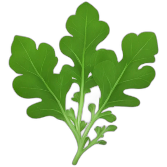 arugula leaves emoji