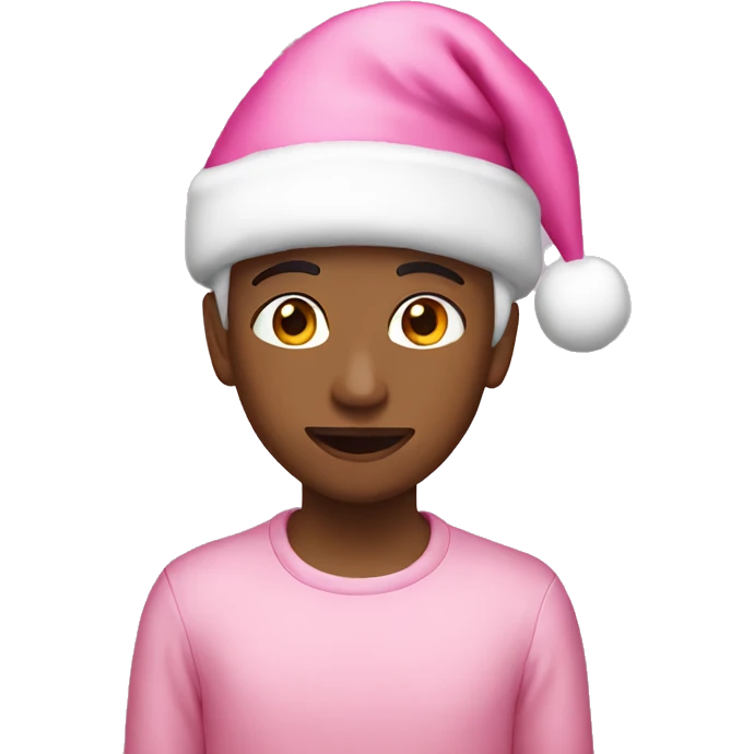Pink Christmas  emoji
