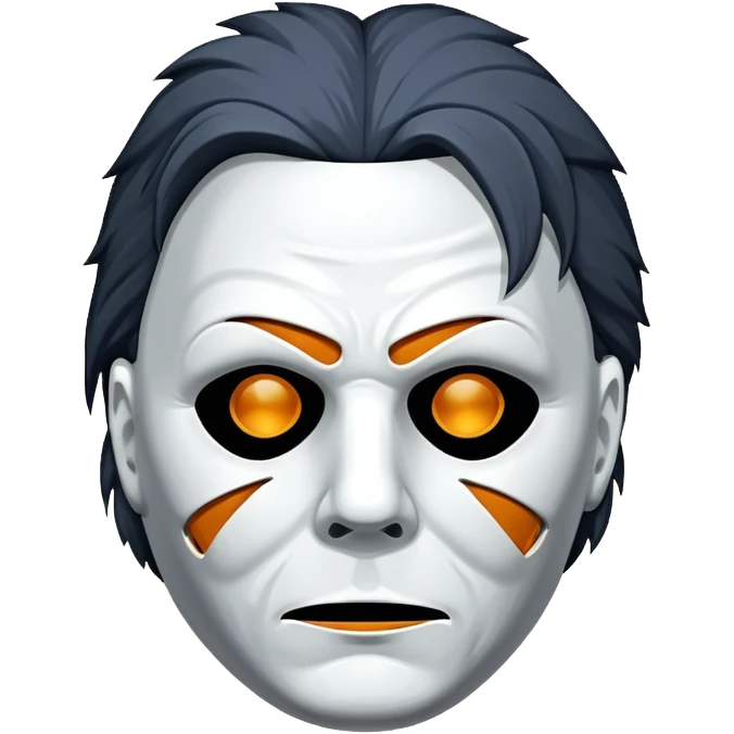 a máscara DO MICHAEL MYERS está muito feia, não está fiel ao personagem  emoji