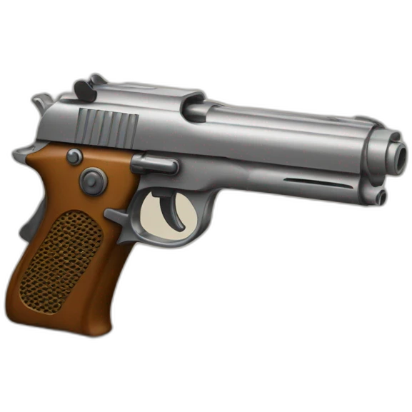 Pistolet sur une tête emoji