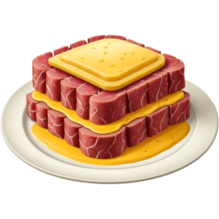 corned beef on a plate emoji