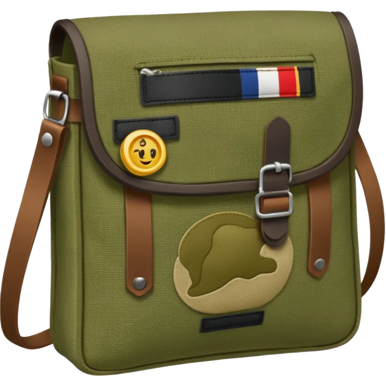military pouch emoji