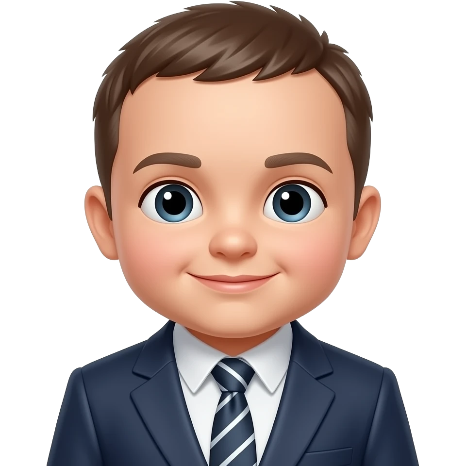 suit baby emoji