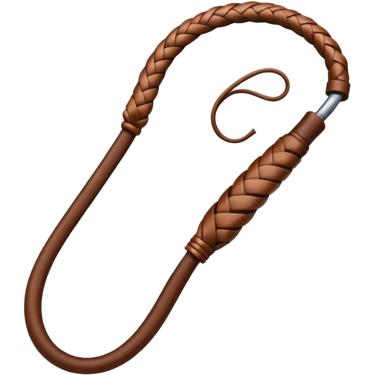 brown whip emoji