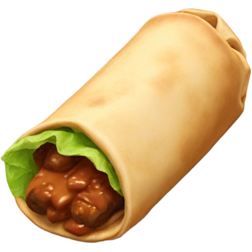 Brown mushy chipotle burrito emoji