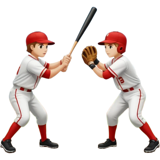 quiero dos equipos enemigos de baseball vs emoji