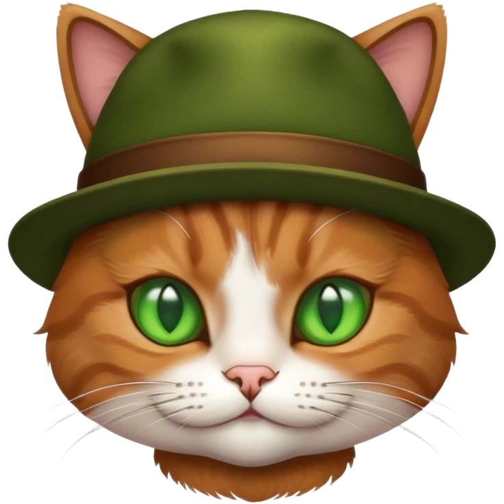 gato con sombrero emoji