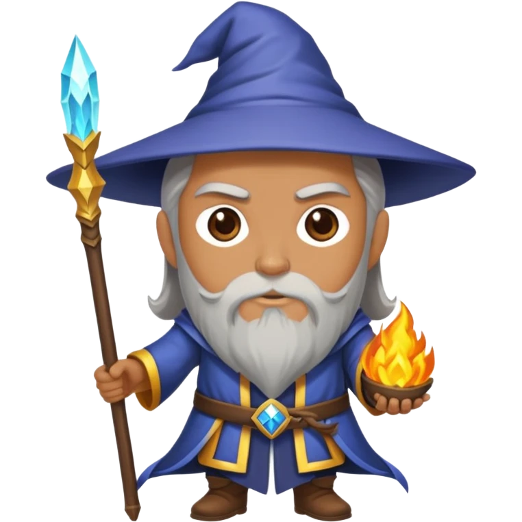 i am a wizard and warrior emoji