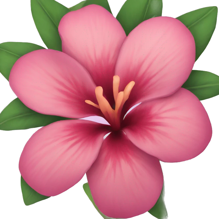 Hawaiian flower emoji