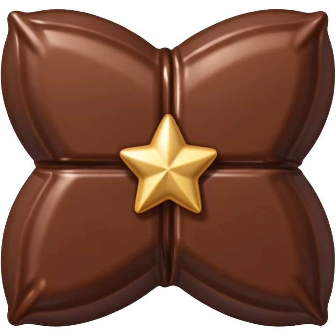 5 star chocolate as genmoji emoji