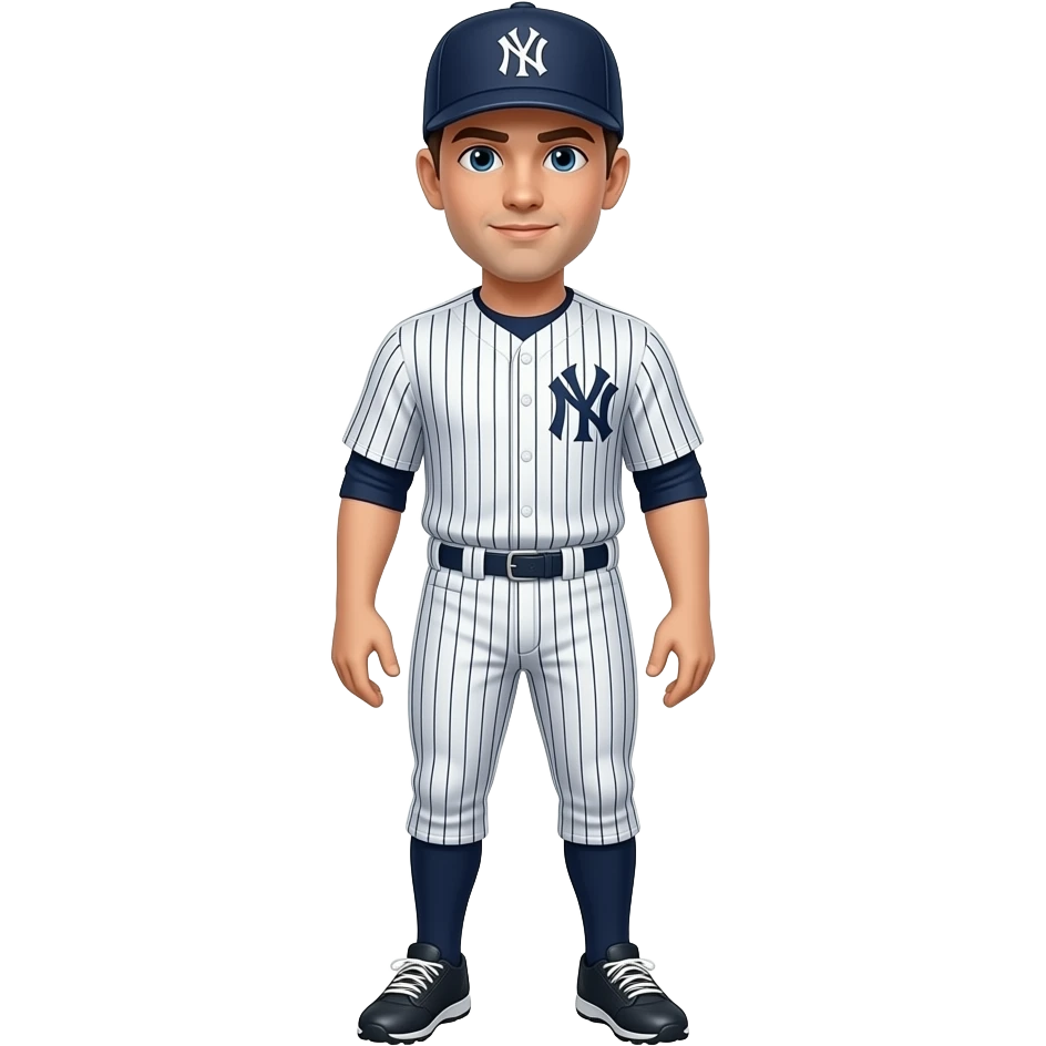 Make a emoji of the new york yankees team emoji