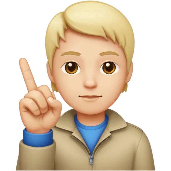 Base emoji / inspiration: 🧑‍🖕
Description: porn
Style: Glossy, high-contrast, soft highlights, subtle bevel, vibrant but flat colors, emoji-like proportions.
Output: square composition, simple silhouette, clear face and expression, no text, transparent background preferred. emoji