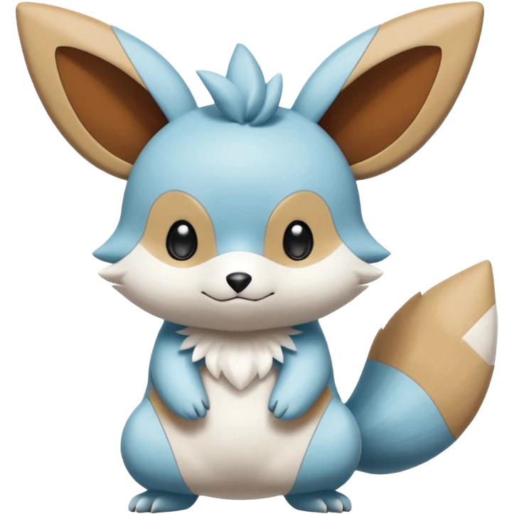 Victini-Oshawott-Minccino-Fakémon-hybrid-creature (full body)  emoji