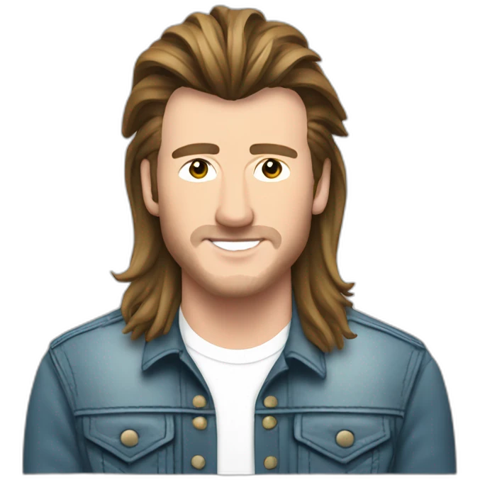 Morgan wallen mullet emoji