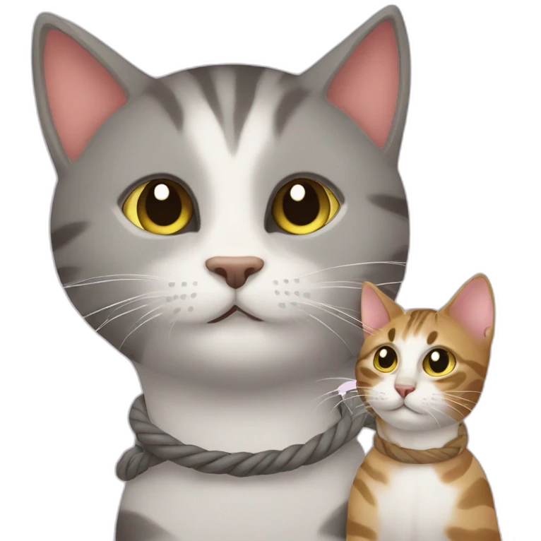 Cat and tangle emoji