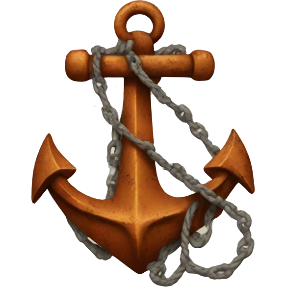 rusty anchor emoji