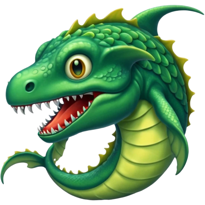 Bloop sea monster  emoji