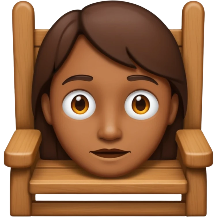 Face like a chair emoji