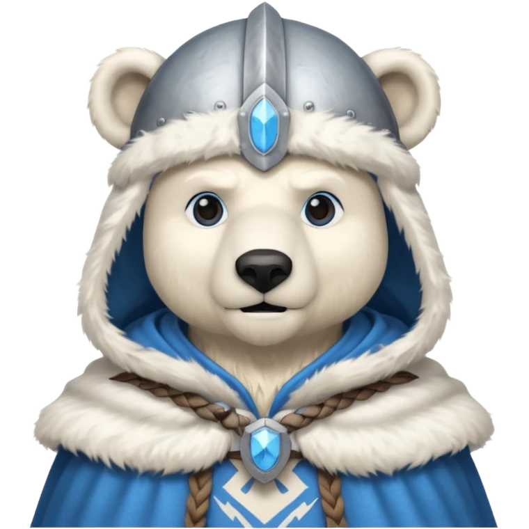 Polar Bear viking  emoji